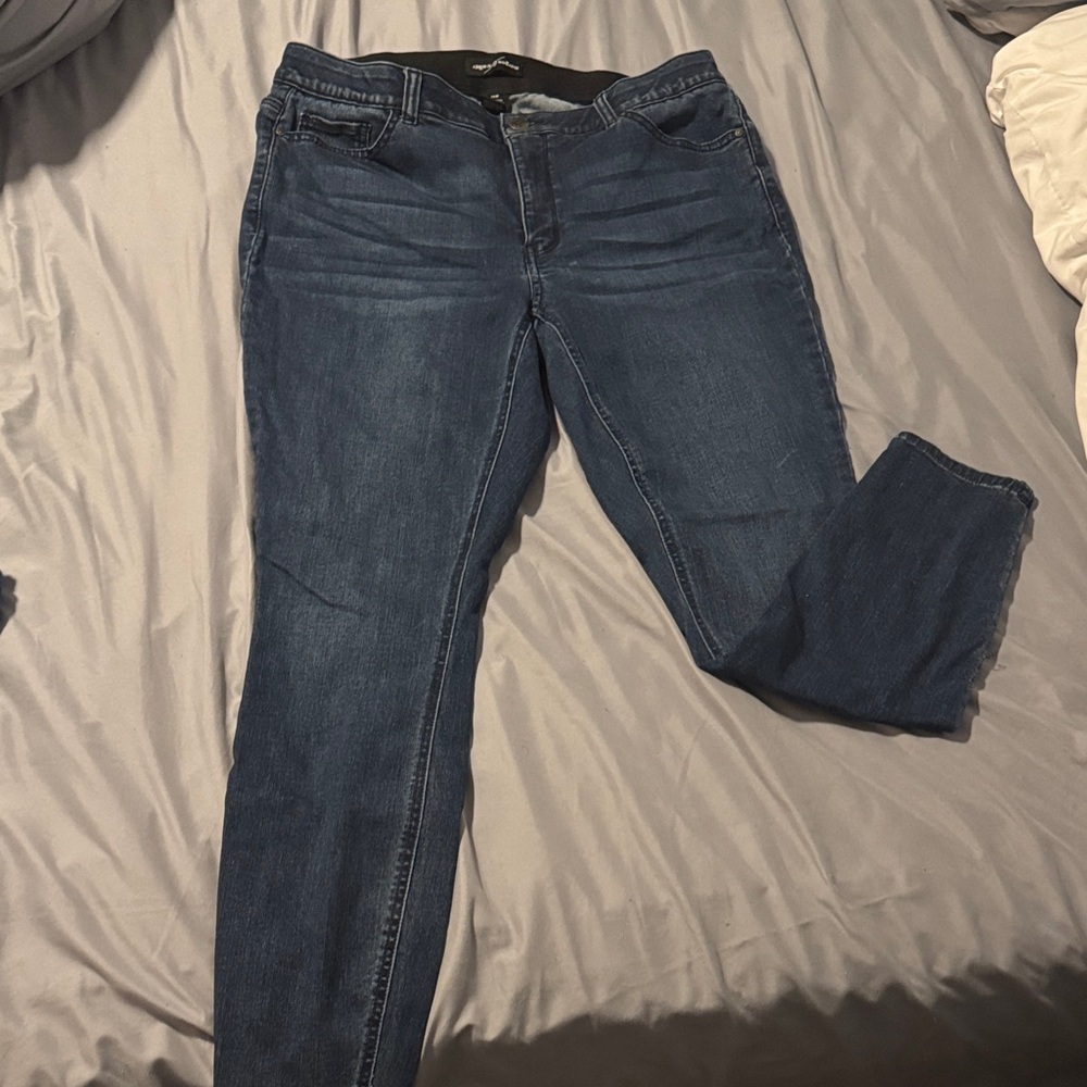 Classic Indigo Skinny Jeans for Women